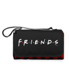 Oniva Friends Blanket Tote Outdoor Picnic Blanket In Red Black Buffalo Plaid Pattern