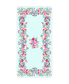 Laural Home Boho Christmas Tablecloth, 70" X 144" In Aqua