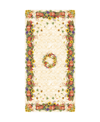 Laural Home Cornucopia Harvest Tablecloth, 70" X 144" In Taupe