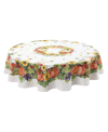 LAURAL HOME CORNUCOPIA HARVEST 70" ROUND TABLECLOTH