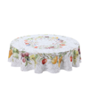 LAURAL HOME IN THE ORCHARD 70" ROUND TABLECLOTH