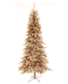 PERFECT HOLIDAY ROSE GOLD-TONE TREE WITH METAL STAND, 7.5"