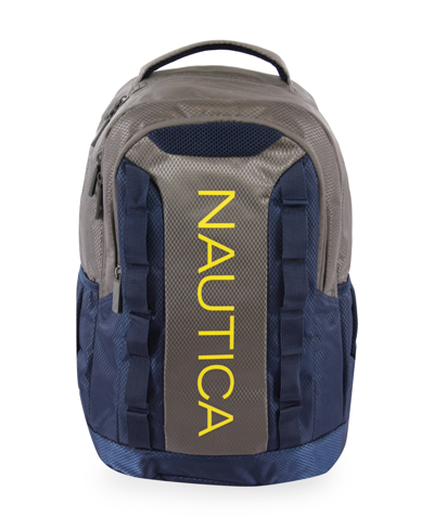 Nautica Admiral Backpack In Gray Navy