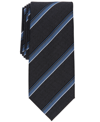 ALFANI MEN'S SLIM STRIPE TIE, CREATED FOR MACY'S