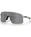 Oakley Men's Pittsburgh Steelers Sutro Lite Sunglasses, Nfl Collection Oo9463-3739 In Matte Fog