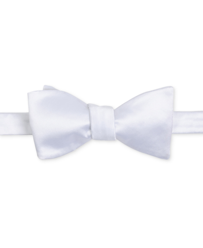 CONSTRUCT MEN'S SATIN SELF-TIE BOW TIE