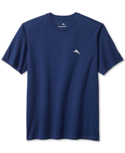 Tommy Bahama Men's Graphic-print Short Sleeve Crewneck T-shirt In Navy