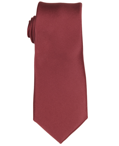 CONSTRUCT MEN'S SATIN SOLID TIE