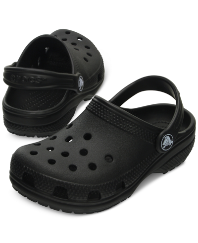Crocs Little Kids Classic Clogs From Finish Line In Black