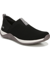 Ryka Echo Womens Slip On Activewear Athletic And Training Shoes In Black Fabric