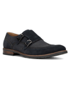 Vintage Foundry Co Men's Leather & Suede Double Monk Strap Shoes In Navy