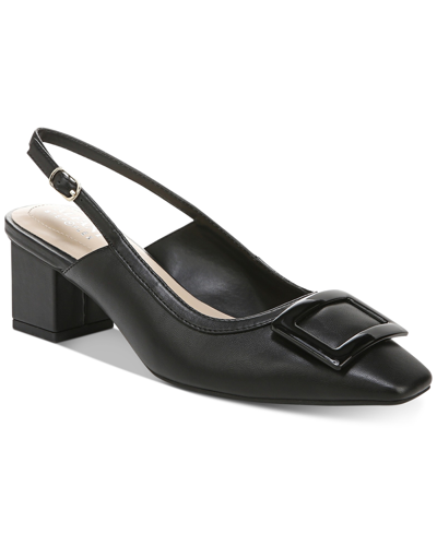 Alfani Women's Cienna Slingback Pumps, Created For Macy's Women's Shoes In Black