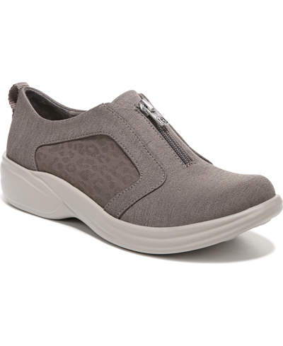 Bzees Poetic Washable Sneakers Women's Shoes In Morel Brown Fabric
