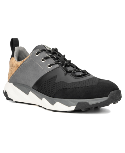Hybrid Green Label Men's Casual Trillium Sneakers In Black