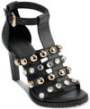 Karl Lagerfeld Women's Brexton Dress Sandals In Black