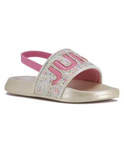 Juicy Couture Toddler Girls Lil Los Alamos Slides In White