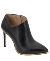 Bcbgeneration Hadix Womens Faux Leather Side Zip Ankle Boots In Black