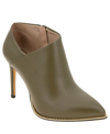 Bcbgeneration Women's Hadix Studded Faux Leather Booties In Dark Olive