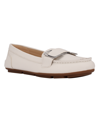 Calvin Klein Women's Lydia Embellished Slip-on Loafers In White