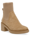 Anne Klein Women's Faria Casual Booties In Dk Natural Ms