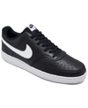 Nike Court Vision Low Sneakers In Black/white