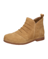 Bella Vita Raquel Womens Suede Ankle Boots In Cognac Suede Leather
