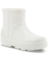 Ugg Drizlita Genuine Shearling Lined Rain Boot In White