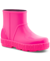 Ugg Drizlita Genuine Shearling Lined Rain Boot In Taffy Pink