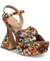 Circus By Sam Edelman Audrea Platform Sandal In Disco Trellis Corduroy
