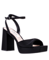Nina Women's Stacie Platform Evening Sandal Women's Shoes In Black