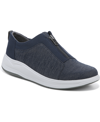 Bzees Take It Easy Sneaker In Navy Shimmer Fabric