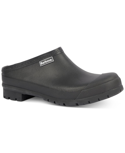 Barbour Quinn Rubber Clog In Black