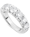 Badgley Mischka Certified Lab Grown Diamond Band (3 Ct. T.w.) In 14k White Gold In White Gold