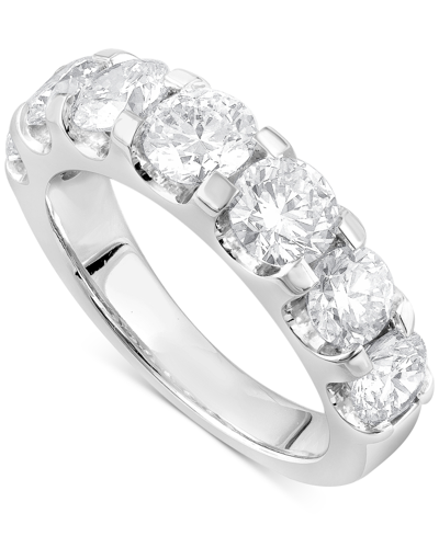 Badgley Mischka Certified Lab Grown Diamond Band (3 Ct. T.w.) In 14k White Gold