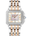 Gevril Women's Padova Swiss Quartz Two-tone Stainless Steel Bracelet Watch 30mm In Silver-tone