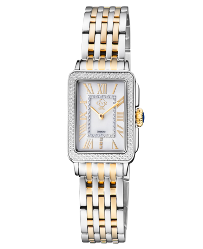 Gevril Women's Padova Swiss Quartz Two-tone Stainless Steel Bracelet Watch 30mm In Silver-tone