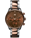 Mvmt Men's Chronograph Airhawk Two-tone Stainless Steel Bracelet Watch 42mm In Two-tone