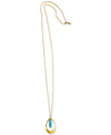 Minu Jewels Reka Necklace In Gold