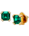 Kate Spade Women's Goldtone & Cubic Zirconia Stud Earrings In Green/gold