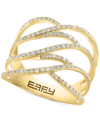 EFFY COLLECTION PAVE ROSE BY EFFY DIAMOND RING (3/8 CT. T.W.) IN 14K YELLOW GOLD (ALSO AVAILABLE IN ROSE GOLD & WHIT