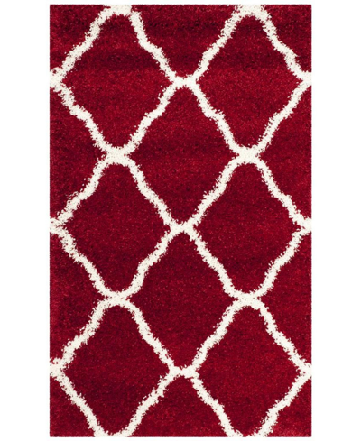 Safavieh Hudson Sgh283 3' X 5' Area Rug In Red