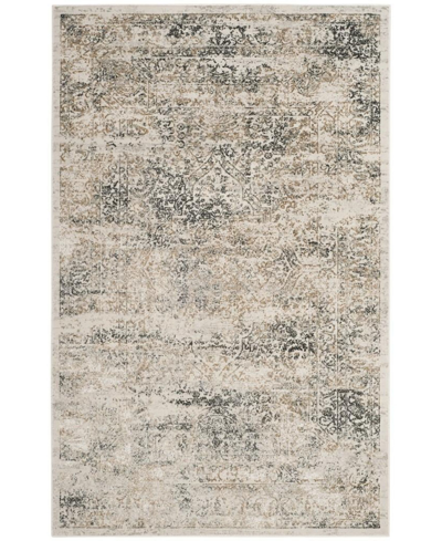 Safavieh Princeton Prn716 5'1" X 7'6" Area Rug In Silver,anthracite