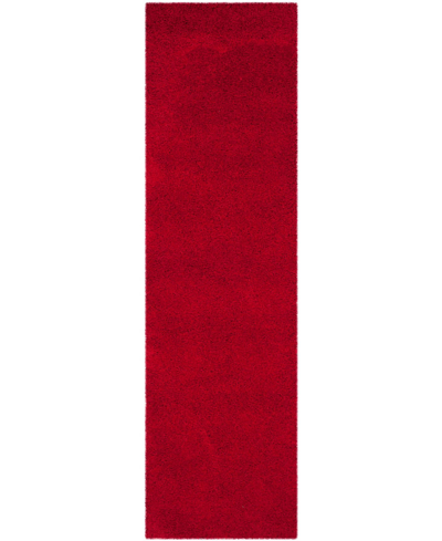 Safavieh Laguna Sgl303 2'3" X 8' Runner Area Rug In Red