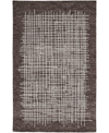 Simply Woven Maddox R8630 3'6" X 5'6" Area Rug In Brown