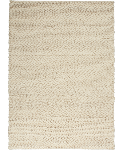 Calvin Klein Ck940 Riverstone Ivory 4' X 6' Area Rug