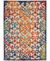 Nourison Aloha Alh21 3' X 5' Outdoor Area Rug In Multi