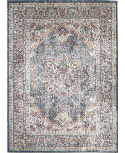Northern Weavers Dovern Dov-02 6'7" X 9'2" Area Rug In Blue