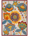 NOURISON ALOHA ALH25 7' X 10' OUTDOOR AREA RUG