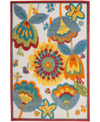 Nourison Aloha Alh25 2'8" X 4' Outdoor Area Rug In Multi