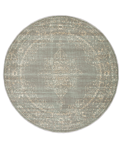 KM HOME CLOSEOUT! KM HOME CANTU 3563 5'3" X 5'3" ROUND AREA RUG